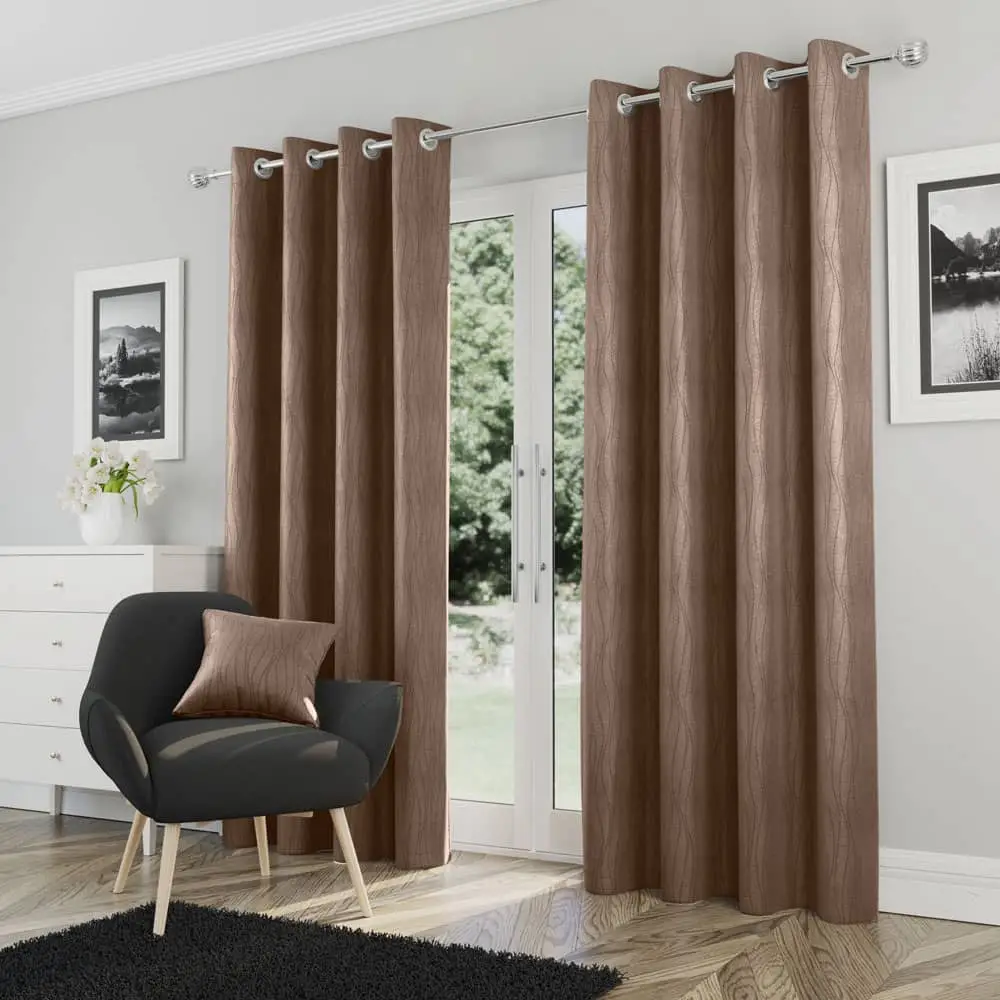 Shop Goodwood, Bronze Ready Made Curtains UK